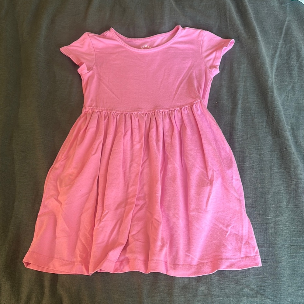 Primary Pink Kids Dress
